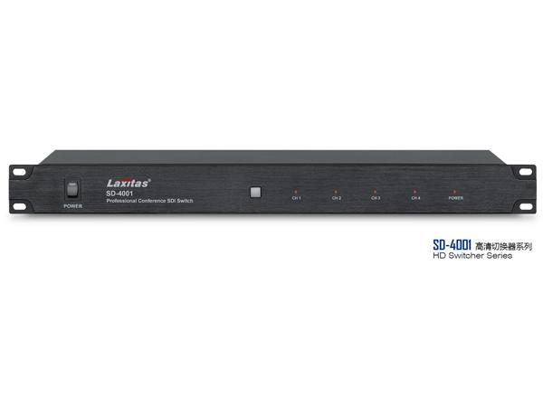 SD-4001 SDI 4进1出 使标清主机支持高清切换